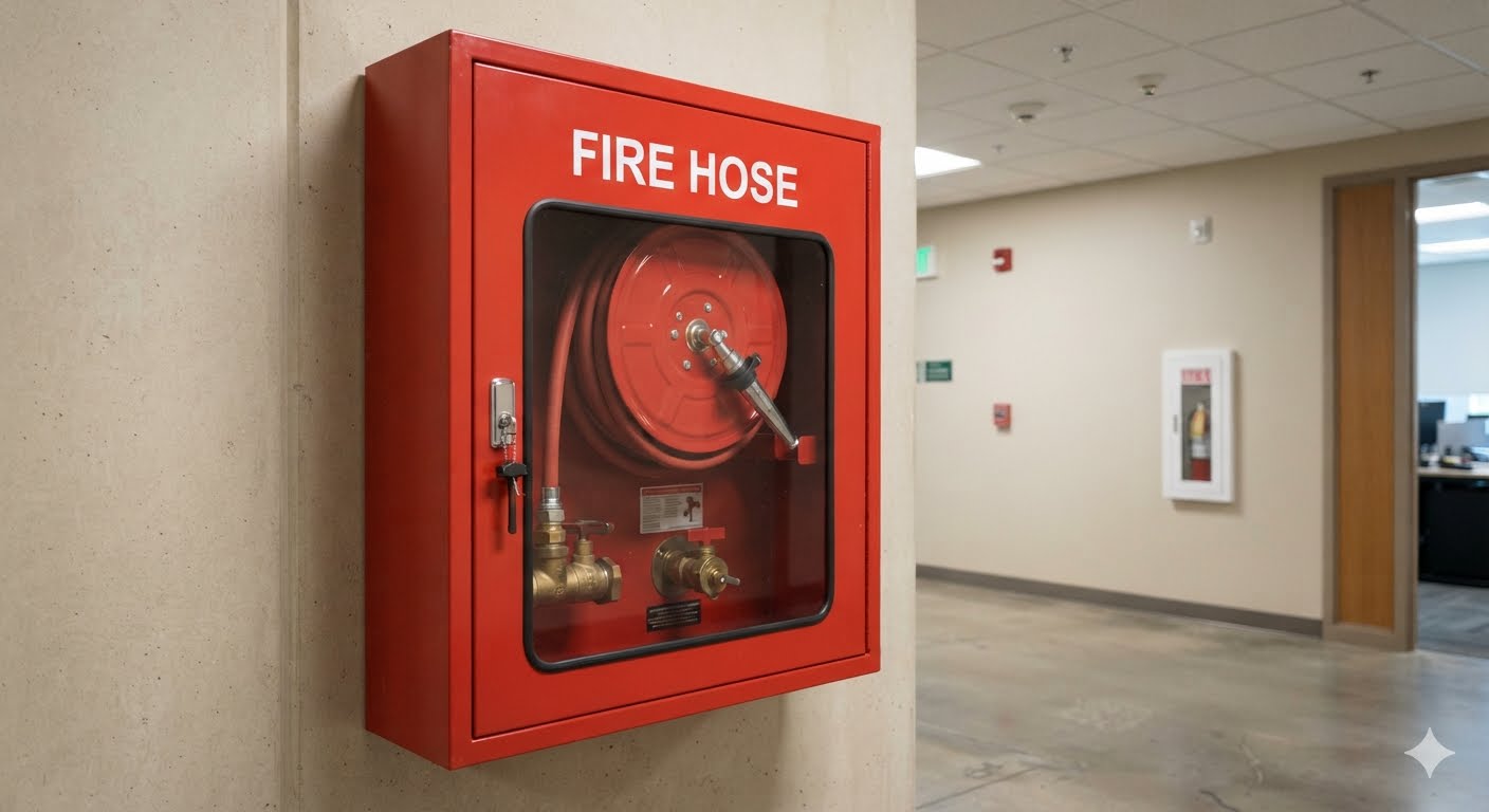Single-Door Fire Hose Cabinet